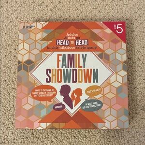 Brand new never opened Family Showdown Trivia Game - Multicolor